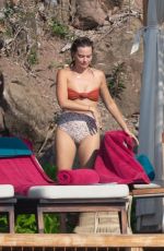 MARGOT ROBBIE in Bikini at a Beach in Puerto Vallarta 06/15/2021