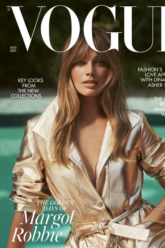 MARGOT ROBBIE in Vogue Magazine, UK July 2021