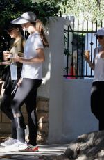 MARIA SHRIVER Playing Tennis with Her Daughters KATHERINE and CHRISTINA SCHWARZENEGGER in Brentwood 06/14/2021