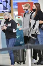 MARLOES STEVENS at Airport in Adelaide 06/10/2021