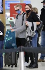 MARLOES STEVENS at Airport in Adelaide 06/10/2021
