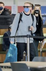 MARLOES STEVENS at Airport in Adelaide 06/10/2021