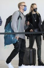 MARLOES STEVENS at Airport in Adelaide 06/10/2021