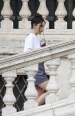 MATILDA DE ANGELIS Out in Rome 06/07/2021