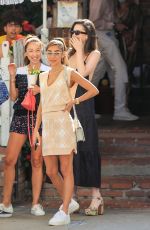 MAYA HENRY, CHANTEL JEFFRIES and Vas J Morgan at The Ivy in West Hollywood 06/10/2021