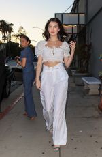 MAYA HENRY Out for Dinner at Melisse in Los Angeles 06/23/2021