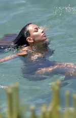MDALINA GHENEA in Bikini at a Beach in Portofino 05/31/2021