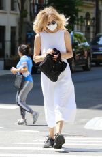 MEG RYAN Out Shopping in New York 06/18/2021