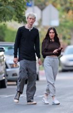 MEGAN FOX and Machine Gun Kelly Arrives at Notre Dame High School in Sherman Oaks 06/05/2021