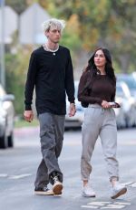 MEGAN FOX and Machine Gun Kelly Arrives at Notre Dame High School in Sherman Oaks 06/05/2021