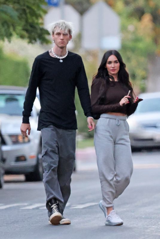 MEGAN FOX and Machine Gun Kelly Arrives at Notre Dame High School in Sherman Oaks 06/05/2021