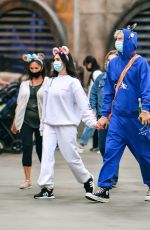 MEGAN FOX and Machine Gun Kelly at Disneyland in Anaheim 06/03/2021