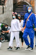 MEGAN FOX and Machine Gun Kelly at Disneyland in Anaheim 06/03/2021