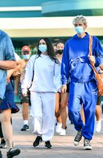 MEGAN FOX and Machine Gun Kelly at Disneyland in Anaheim 06/03/2021