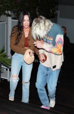 MEGAN FOX and Machine Gun Kelly at Galore x Prettylittlething the Youth Issue Party in West Hollywood 06/24/2021