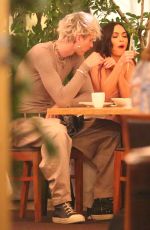 MEGAN FOX and Machine Gun Kelly at Matsuhisa Restaurant in Beverly Hills 06/01/2021