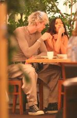 MEGAN FOX and Machine Gun Kelly at Matsuhisa Restaurant in Beverly Hills 06/01/2021