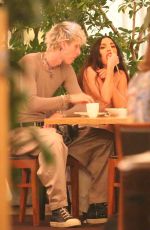 MEGAN FOX and Machine Gun Kelly at Matsuhisa Restaurant in Beverly Hills 06/01/2021