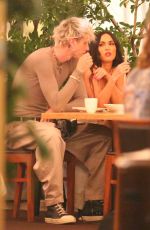 MEGAN FOX and Machine Gun Kelly at Matsuhisa Restaurant in Beverly Hills 06/01/2021