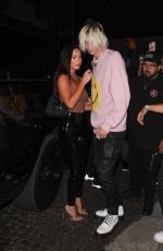 MEGAN FOX and Machine Gun Kelly Leaves Yung Blud Concert in Los Angeles 06/25/2021