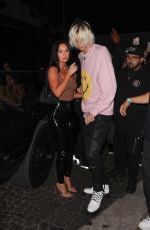 MEGAN FOX and Machine Gun Kelly Leaves Yung Blud Concert in Los Angeles 06/25/2021