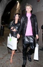 MEGAN FOX and Machine Gun Kelly Megan Fox at Chrome Hearts in Hollywood 06/10/2021