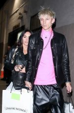 MEGAN FOX and Machine Gun Kelly Megan Fox at Chrome Hearts in Hollywood 06/10/2021