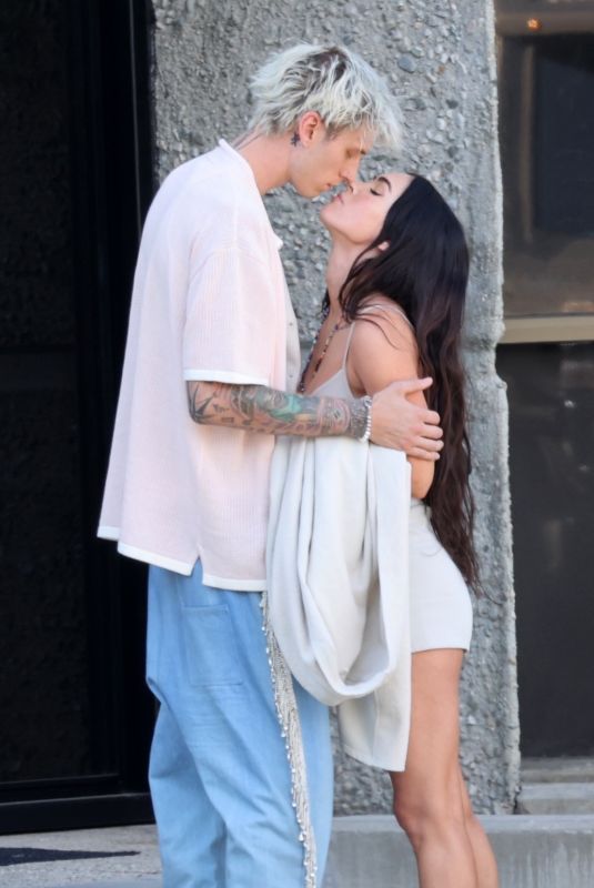 MEGAN FOX and Machine Gun Kelly Out in Los Angeles 06/01/2021
