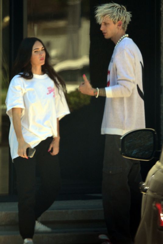 MEGAN FOX and Machine Gun Kelly Out in Los Angeles 06/04/2021