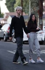 MEGAN FOX and Machine Gun Kelly Out in Sherman Oaks 06/06/2021