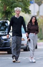 MEGAN FOX and Machine Gun Kelly Out in Sherman Oaks 06/06/2021