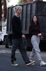 MEGAN FOX and Machine Gun Kelly Out in Sherman Oaks 06/06/2021