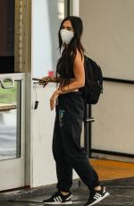 MEGAN FOX Waits for Car at a Valet in Beverly Hills 06/15/2021