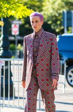 MEGAN RAPINOE Arrives at Tribeca Film Festival in New York 06/17/2021