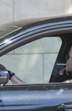 MELANIE GRIFFITH Driving Out from Gym Session in Los Angeles 06/24/2021