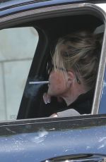 MELANIE GRIFFITH Driving Out from Gym Session in Los Angeles 06/24/2021