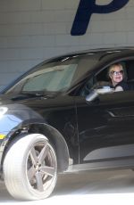 MELANIE GRIFFITH Driving Out from Gym Session in Los Angeles 06/24/2021