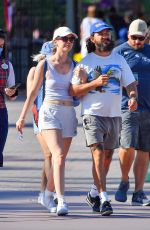 MIA GOTH and Shia Labeouf Out in Disneyland 06/21/2021