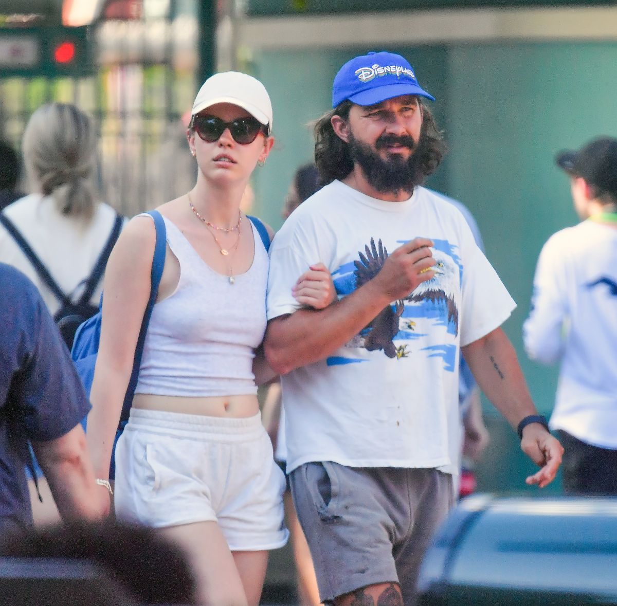 MIA GOTH and Shia Labeouf Out in Disneyland 06/21/2021 – HawtCelebs