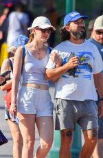 MIA GOTH and Shia Labeouf Out in Disneyland 06/21/2021