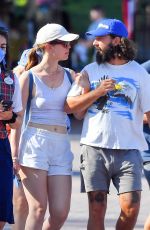MIA GOTH and Shia Labeouf Out in Disneyland 06/21/2021