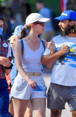 MIA GOTH and Shia Labeouf Out in Disneyland 06/21/2021