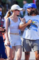 MIA GOTH and Shia Labeouf Out in Disneyland 06/21/2021