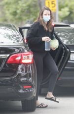 MIA GOTH Out for Lunch at Kreation Juice in Pasadena 06/07/2021