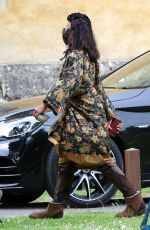 MICHELLE RODRIGUEZ on the Set of New Dungeons and Dragons Movie at Wells Cathedral in Somerset 06/10/2021