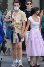 MILLIE BOBBY BROWN and Jake Bongiovi Out in New York 06/17/2021