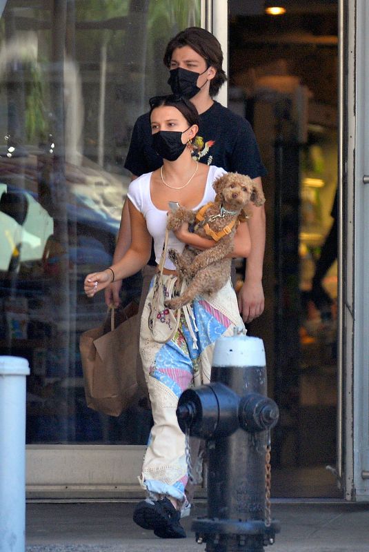 MILLIE BOBBY BROWN Out in New York 06/19/2021