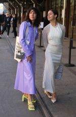 MIMI ELISHARY at Afterpay Australian Fashion Week Street Style in Sydney 06/02/2021