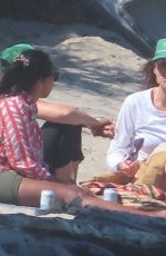 MINNIE DRIVER at a Beach in Malibu 06/23/2021