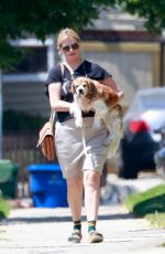 MISCHA BARTON Out with Her Dog in Los Feliz 06/03/2021